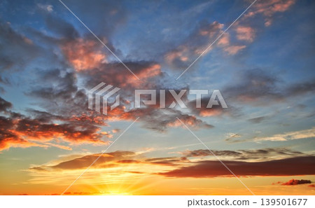 New Zealand Wonderful Sunrise Sky Replacement Just Peking Sunrise 139501677