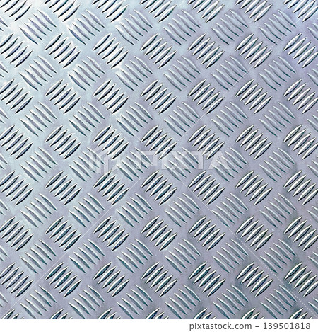 Square background image of a glossy blue-gray metallic checkered plate. Square background image of a glossy blue-gray metallic checkered plate. 139501818