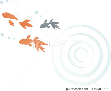 金魚和漣漪 金魚和漣漪 139501986