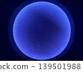 背景圖像類似一個漂浮在黑暗中的藍色球體。 139501988