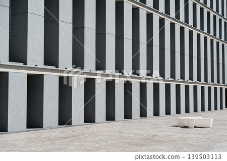 Minimalist Facade of Galeria de las Colecciones Reales in Madrid Spain Minimalist Facade of Galeria de las Colecciones Reales in Madrid Spain 139503113