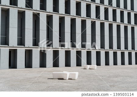 Minimalist Facade of Galeria de las Colecciones Reales in Madrid Spain Minimalist Facade of Galeria de las Colecciones Reales in Madrid Spain 139503114