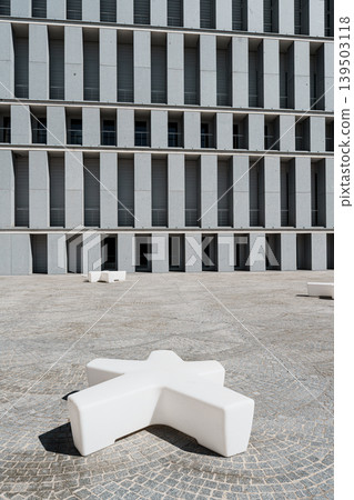 Minimalist Facade of Galeria de las Colecciones Reales in Madrid Spain Minimalist Facade of Galeria de las Colecciones Reales in Madrid Spain 139503118