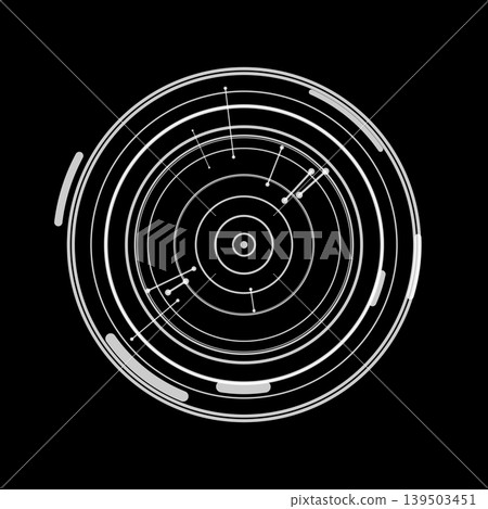 Circular abstract design Circular abstract design 139503451