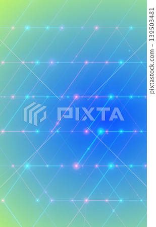 Abstract background of glowing lines and dots Abstract background of glowing lines and dots 139503481