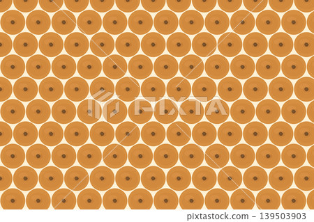 Anpan (sweet bean paste bun) pattern background Anpan (sweet bean paste bun) pattern background 139503903