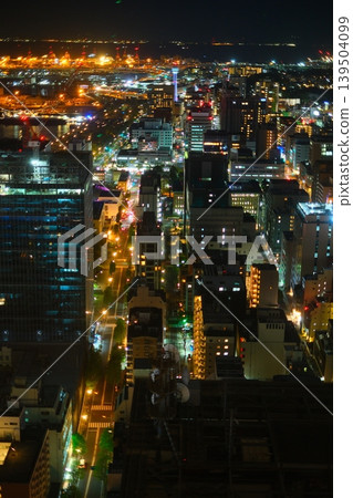 Yokohama Minato Mirai night view Yokohama Minato Mirai night view 139504099