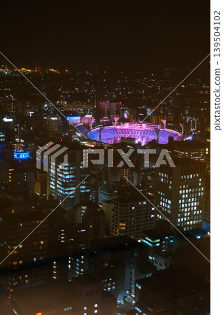Yokohama Minato Mirai night view Yokohama Minato Mirai night view 139504102