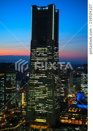橫濱港未來夜景 橫濱港未來夜景 139504107