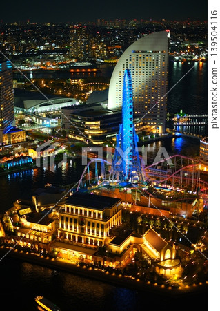 Yokohama Minato Mirai night view Yokohama Minato Mirai night view 139504116
