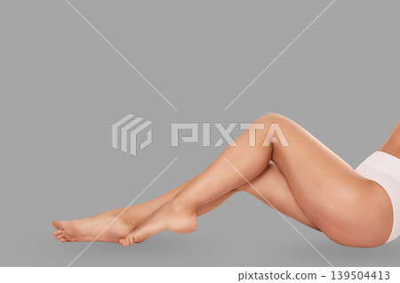 Smooth legs showcasing effective body care routines Smooth legs showcasing effective body care routines 139504413