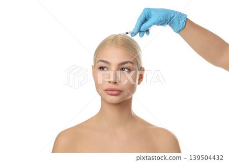 Skin treatment for a healthier appearance, isolated on white, PNG Skin treatment for a healthier appearance, isolated on white, PNG 139504432