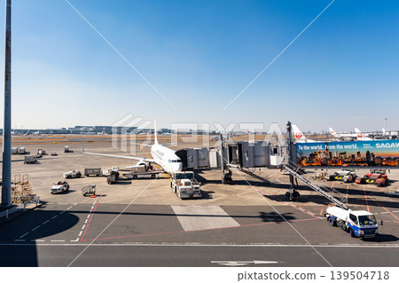 東京大田區羽田機場1號航廈附近,飛機,羽田機場 東京大田區羽田機場1號航廈附近,飛機,羽田機場 139504718