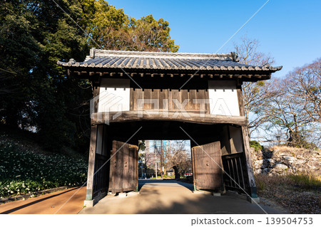 福岡縣福岡市中央區舞鶴公園、福岡城、名島門 139504753