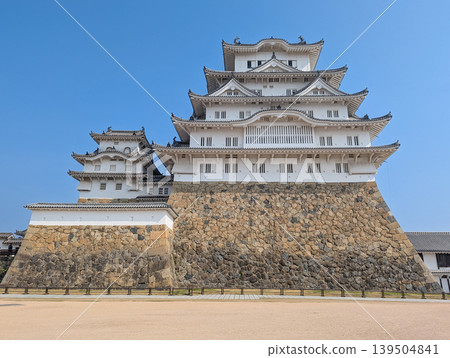 兵庫縣姬路市姬路城塔 兵庫縣姬路市姬路城塔 139504841