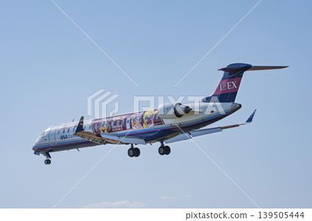 下午，飛機降落在宮城縣名取市仙台機場。 139505444