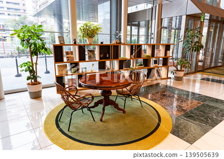 A stroll through the entrance of KKR Hotel Hakata, Chuo-ku, Fukuoka City, Fukuoka Prefecture A stroll through the entrance of KKR Hotel Hakata, Chuo-ku, Fukuoka City, Fukuoka Prefecture 139505639