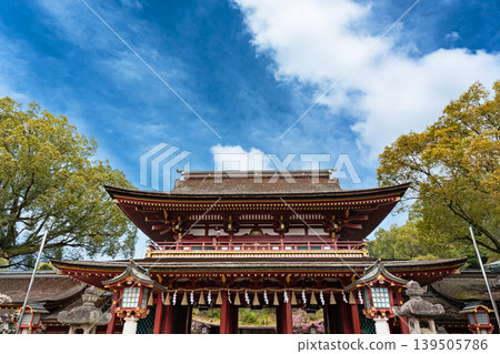 Dazaifu Tenmangu Shrine, Tower Gate, Dazaifu City, Fukuoka Prefecture Dazaifu Tenmangu Shrine, Tower Gate, Dazaifu City, Fukuoka Prefecture 139505786