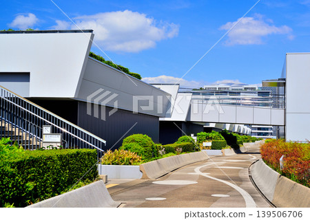從豐洲市場屋頂綠化廣場看到的風景 從豐洲市場屋頂綠化廣場看到的風景 139506706
