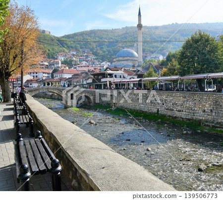 Kosovo, Prizren, Bystrica River, Stone Bridge, Sinan Pasha Mosque 139506773