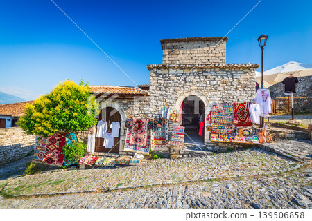 Berat, Albania. Old charming medieval town in Balkans. Berat, Albania. Old charming medieval town in Balkans. 139506858