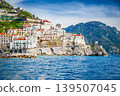 Amalfi, Italy.  Traditional village on Amalfitana coastline, Campania. 139507045