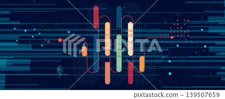 Digital cyberspace background representing big data, cloud computing, and AI Digital cyberspace background representing big data, cloud computing, and AI 139507659