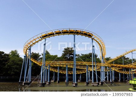A clear day at Kazoji Amusement Park A clear day at Kazoji Amusement Park 139507983