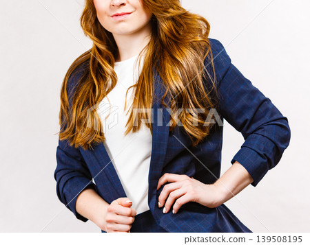 Business woman in suit Business woman in suit 139508195