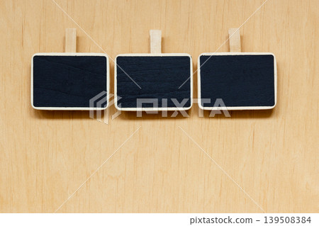 small blackboards boards with space for text small blackboards boards with space for text 139508384