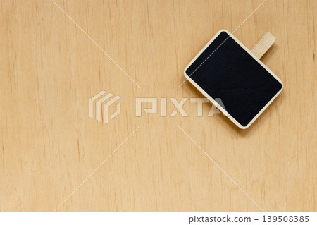 small blackboard board with space for text 139508385