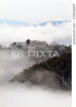 冬季雲海與備中松山城（天空之城）25662 139508847