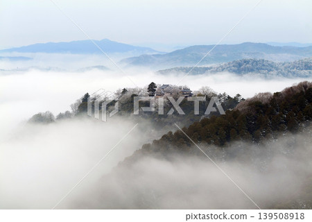 冬日雲海與備中松山城（天空之城）25341 139508918