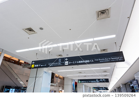 從東京大田區羽田機場1號航廈南翼看到的景色。 從東京大田區羽田機場1號航廈南翼看到的景色。 139509264