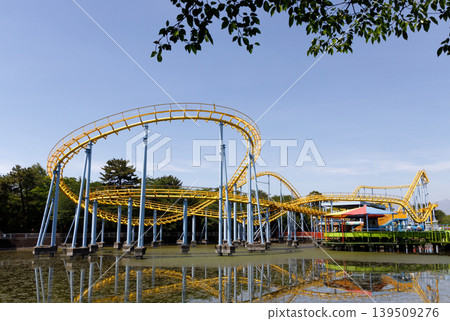 A clear day at Kazoji Amusement Park A clear day at Kazoji Amusement Park 139509276