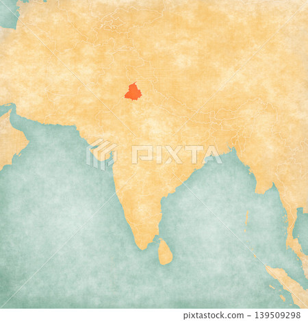 Map of India - Punjab Map of India - Punjab 139509298