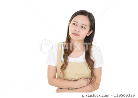 A woman with a troubled look A woman with a troubled look 139509359