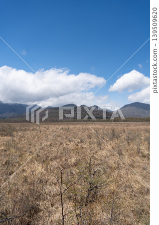 The Nikko mountain range (Oku-Nikko) as seen from Senjogahara. 139509620