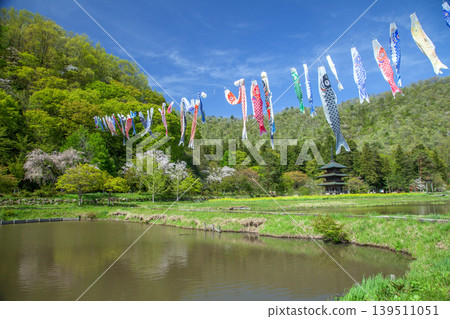 Springtime at the Ancient Village Historical Park Springtime at the Ancient Village Historical Park 139511051