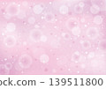 Soap bubbles floating against a pink background, sparkling and bubbly background. 139511800