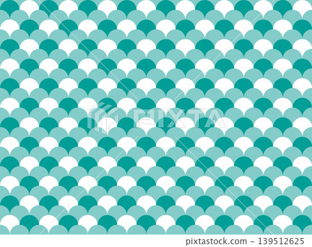 Blue-green ginkgo leaf pattern background Blue-green ginkgo leaf pattern background 139512625