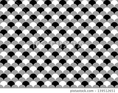 Black ginkgo leaf pattern background 139512651