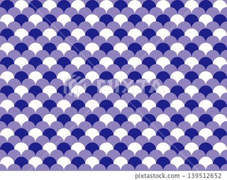 Navy blue ginkgo leaf pattern background 139512652