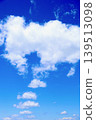 blue sky and white clouds 139513098