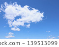 blue sky and white clouds 139513099