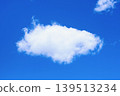 White clouds floating in the blue sky 139513234