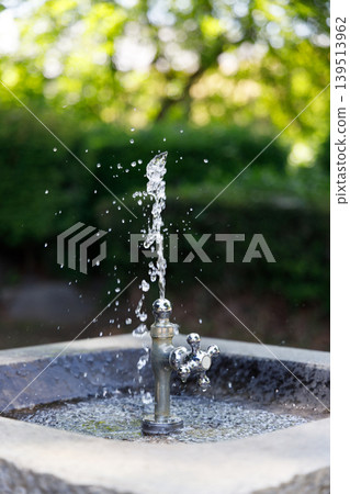 Park drinking fountain 139513962