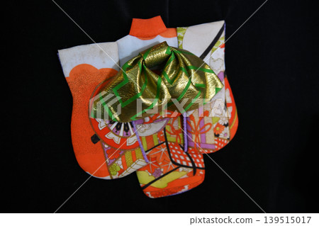 土浦女兒節（人偶節）傳統日本服裝工藝：傳統之美的縮影，由金色腰帶和色彩鮮豔的和服編織而成。 139515017