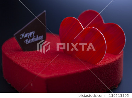 Red heart chocolate Red heart chocolate 139515395