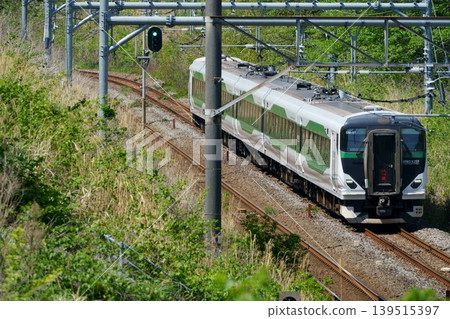 [E257系列 5500] 特急列車 足利大藤大船 139515397